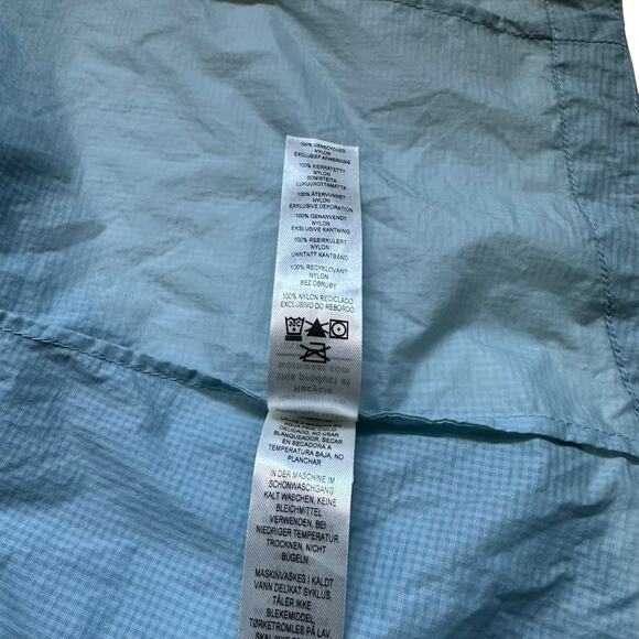 PATAGONIA Women's Houdini Jacket Size XS Light Blue Lightweight Steam Blue - Picture 8 of 9